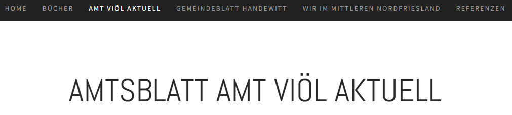 Amt Viöl aktuell