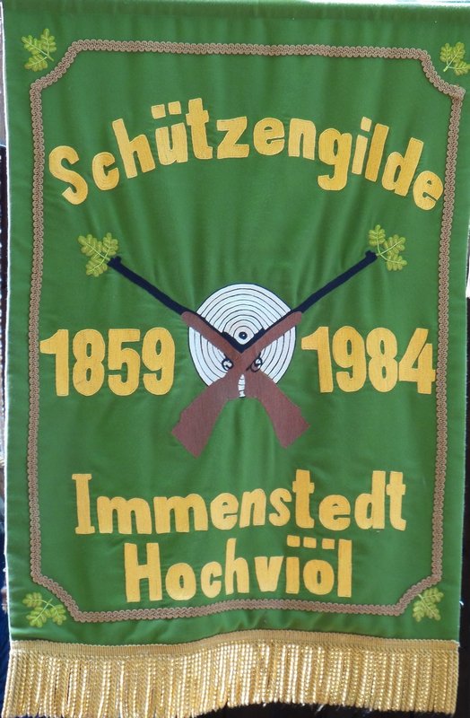 Schuetzengilde Immenstedt Hochvieol Banner
